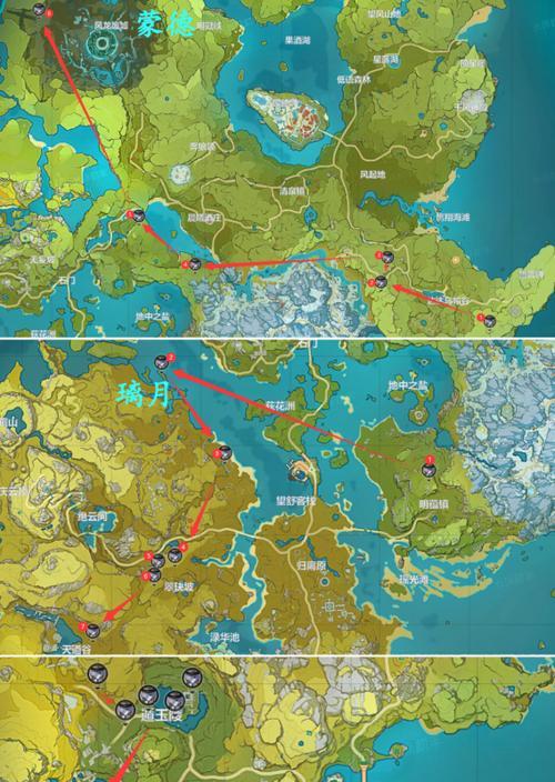 《原神》夜兰突破材料收集指南（以星螺为线，轻松搜集突破材料）