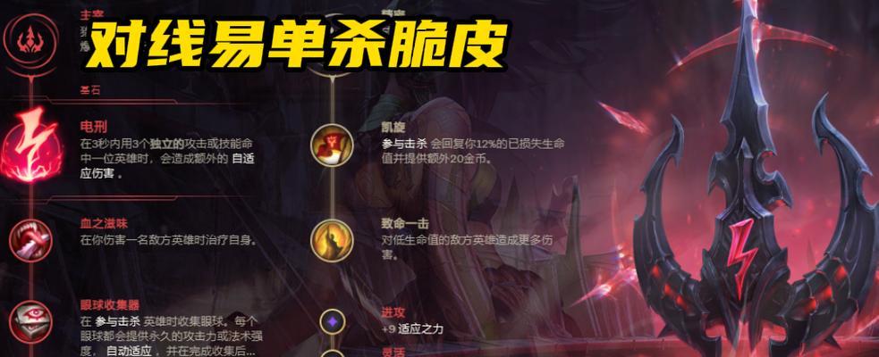 《绝世女刺客——阿卡丽实战出装攻略》（掌握她的身姿，赢取战局的关键）