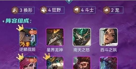 《狂野龙，以金铲铲之战上钻阵容解析》（一场全新的策略升级战）