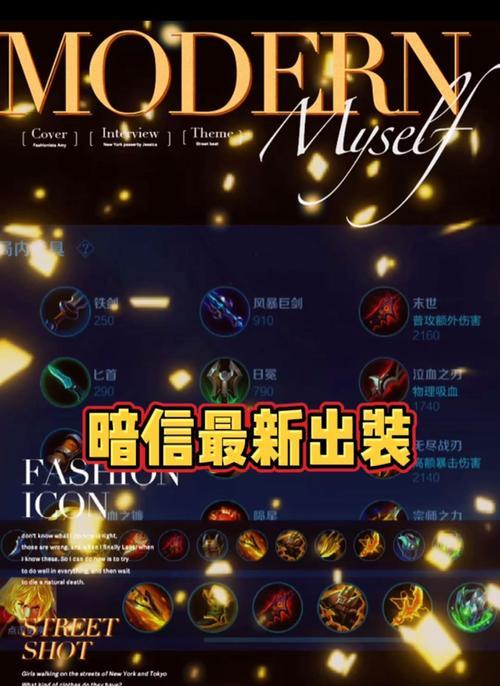 秋山暗信出装攻略（以秋山暗信装备选择为核心，助你在战场中无往不胜）