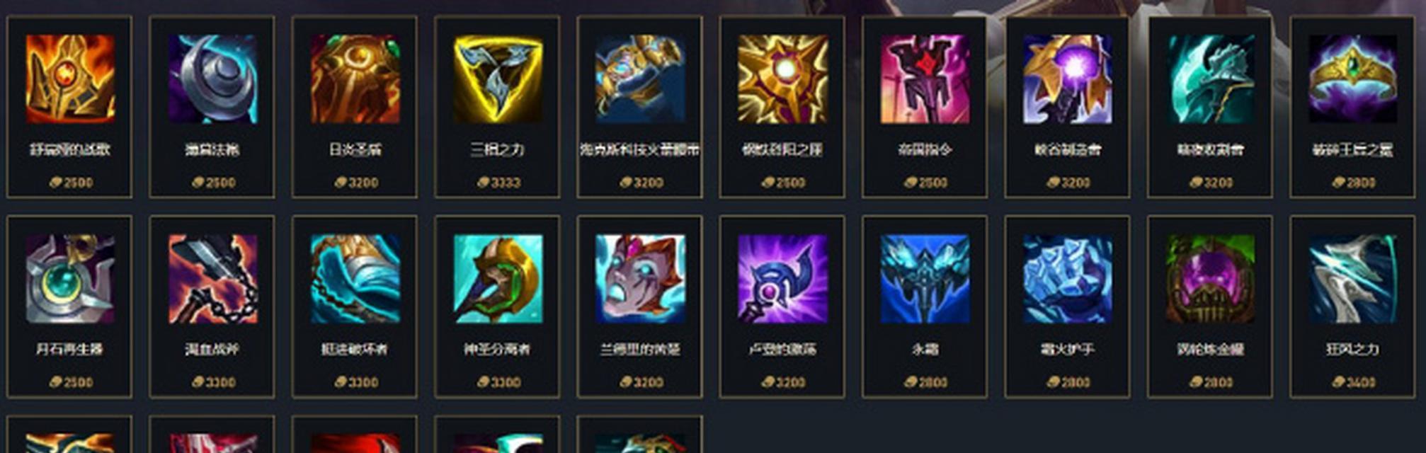 LOL装备大揭秘（LOL装备指南，助你征战召唤峡谷！）